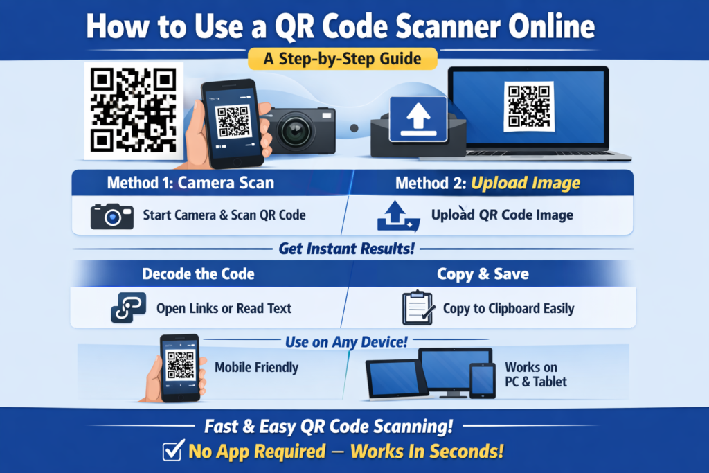 QR Code Scanner Online